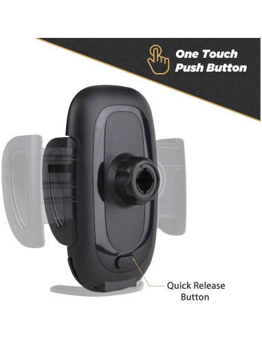 Kit de Coche Bluetooth 5.0 Scosche con Soporte para Teléfono