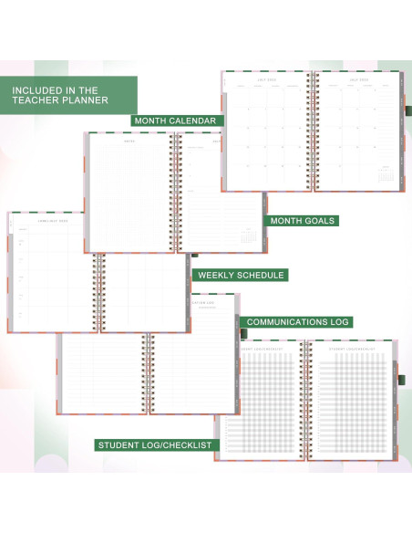 Planificador Académico And Per Se 2025-2026 para Maestros A4