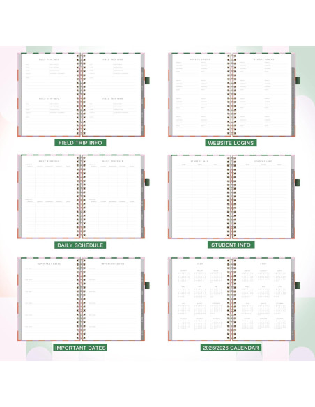 Planificador Académico And Per Se 2025-2026 para Maestros A4