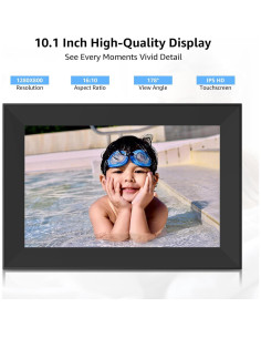 Marco de Fotos Digital TAPINSAW 10.1" Pantalla Táctil IPS 2