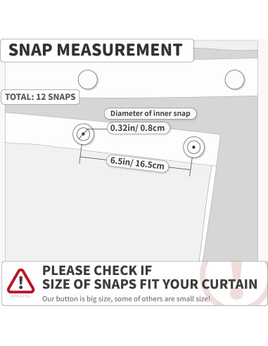 Forro de Tela Snap-in Barossa Design 178x137 cm Negro