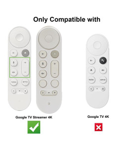 Funda de Silicona para Control Remoto Google TV 4K 2024 - Antideslizante 2