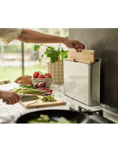 Conjunto de 3 Tablas de Cortar de Bambú Joseph Joseph con Estuche