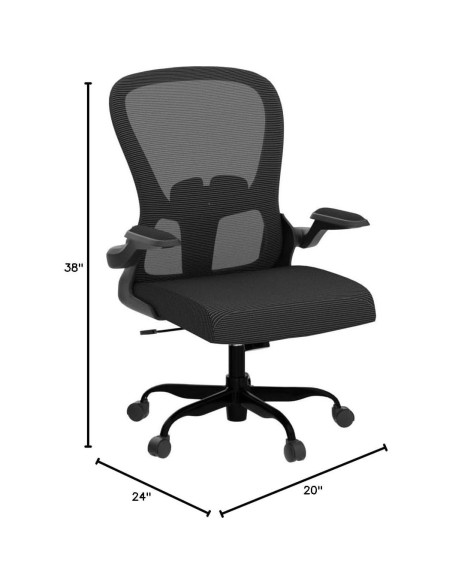 Silla de Oficina Ergonómica Silybon EX938 Ajustable Negro