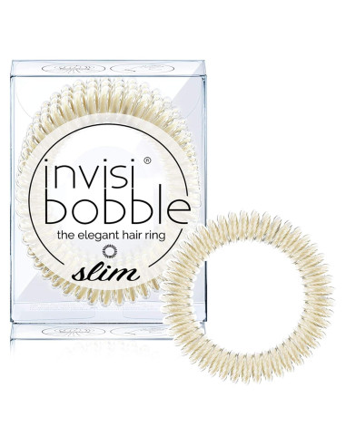 Invisibobble SLIM Paquete de 3 - Accesorios para Cabello Dorado
