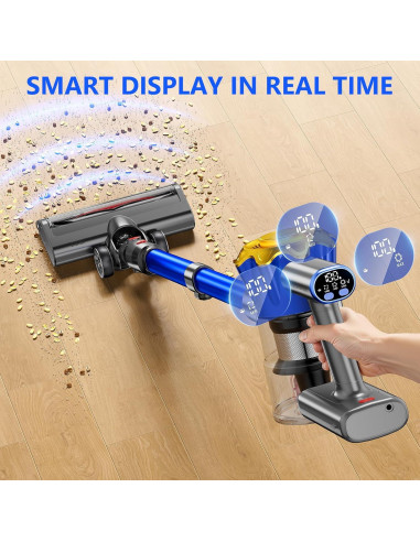 Aspiradora Inalámbrica MBYULO XCQ-EHBR-A001 450W 50min