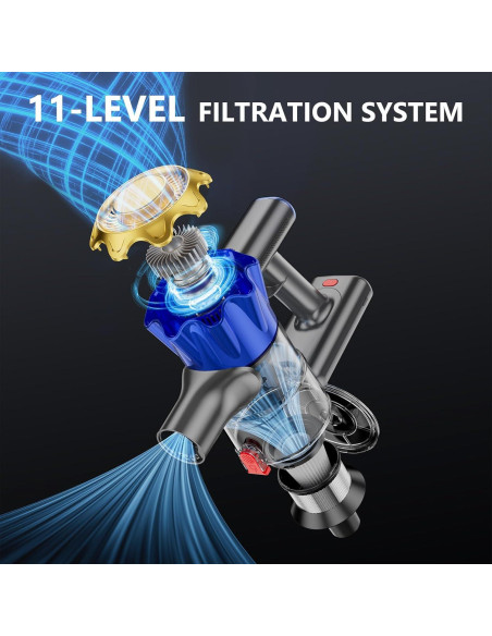 Aspiradora Inalámbrica MBYULO XCQ-EHBR-A001 450W 50min