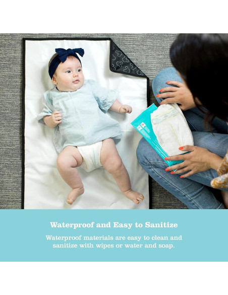 Almohadilla Cambiadora Portátil Disney Baby J.L. Childress - Negro