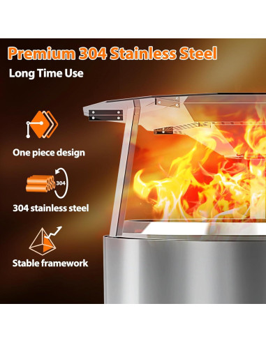 Deflector de Calor Uniflasy para Solo Stove Yukon 1.0 y 2.0