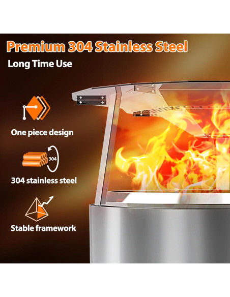 Deflector de Calor Uniflasy para Solo Stove Yukon 1.0 y 2.0