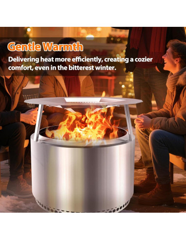 Deflector de Calor Uniflasy para Solo Stove Yukon 1.0 y 2.0