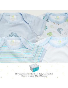 Conjunto de Regalo Esencial Spasilk 23 Piezas Bebé 0-6 Meses 2