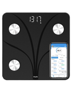 Báscula de Baño Inteligente Vitafit VT702 - 181.44kg, Análisis Corporal