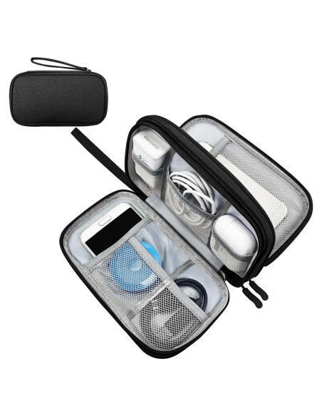 Bolsa Organizadora de Cables SUNRISING Doble Capa Impermeable