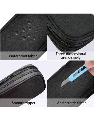Bolsa Organizadora de Cables SUNRISING Doble Capa Impermeable
