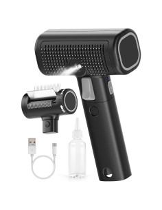 Cepillo 5-en-1 para Gatos WOWOOF PET con Spray y Rastrillos