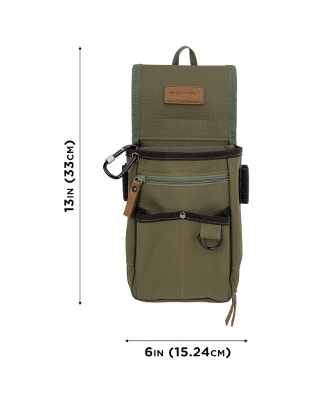 Bolsa de Concha Triumph Rip-Stop Allen - Doble Compartimento Verde