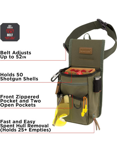 Bolsa de Concha Triumph Rip-Stop Allen - Doble Compartimento Verde