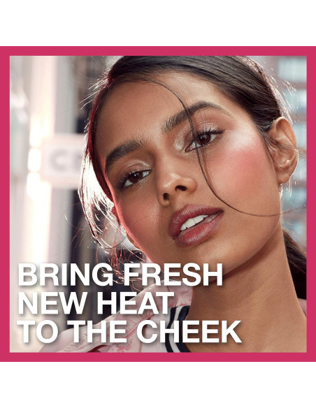 Rubor Gel-Crema Maybelline Cheek Heat Rosa Abrasador 8 ml Rubor Gel-Crema Maybelline Cheek Heat Rosa Abrasador 8 ml