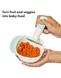 Tritura Alimentos para Bebés OXO Tot Masher Opal 220g 2