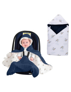 Manta para Silla de Auto Bebé LAT LEE AND TOWN 88.9x88.9cm