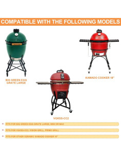 Rejilla de Fuego Redonda de Hierro Fundido 22.86 cm PETKAO 2