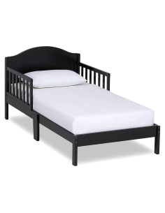 Cama para Niños Pequeños Dream On Me Sydney Negra - Madera de Pino