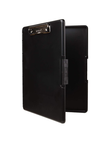 Clipboard Dexas Slimcase 2 Negro con Almacenamiento A4