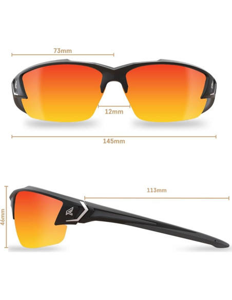 Gafas de Seguridad Khor G2 SDKAP119-G2, UV 400, Antirrayas