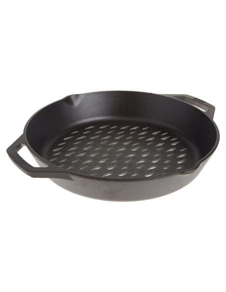 Sartén de Hierro Fundido Lodge 30.48 cm Doble Mango