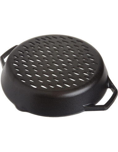 Sartén de Hierro Fundido Lodge 30.48 cm Doble Mango