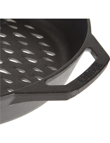 Sartén de Hierro Fundido Lodge 30.48 cm Doble Mango