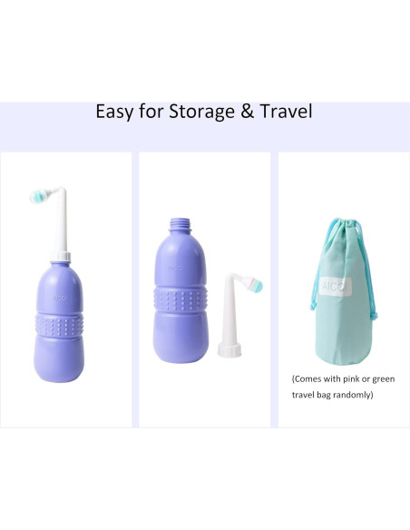 Botella Perineal Portátil aicci 500ml para Cuidado Postparto
