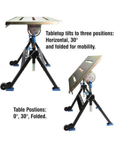 Mesa de Soldadura Ajustable Olympia Tools 76.2x50.8cm Portátil