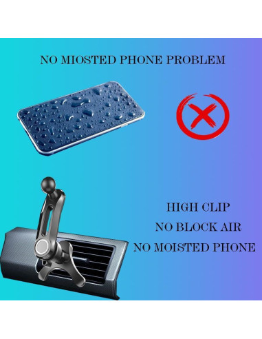 Soporte de Cargador Inalámbrico para Auto Litchitech Demonio