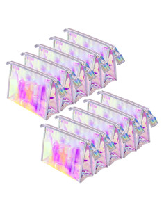 10PCS Bolsa de Maquillaje Iridiscente Zwish 22.4x16cm