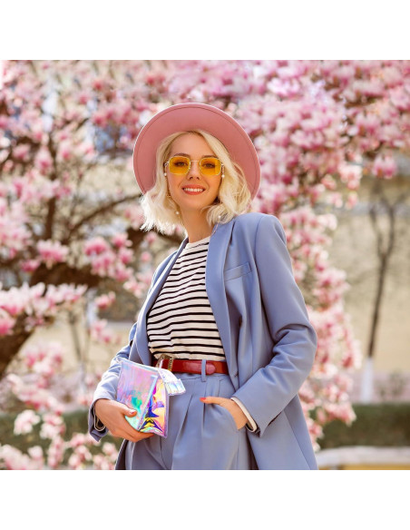 10PCS Bolsa de Maquillaje Iridiscente Zwish 22.4x16cm 10PCS Bolsa de Maquillaje Iridiscente Zwish 22.4x16cm