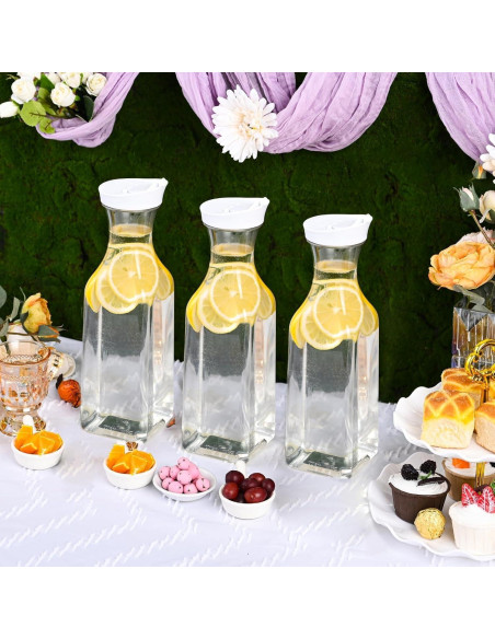 Juego de 4 Jarras de Plástico ZWYSLFCY 1.4L con Tapa Juego de 4 Jarras de Plástico ZWYSLFCY 1.4L con Tapa