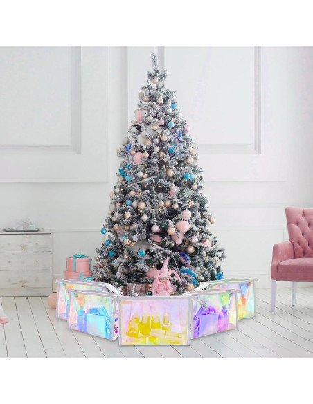 10PCS Bolsa de Maquillaje Iridiscente Zwish 22.4x16cm 10PCS Bolsa de Maquillaje Iridiscente Zwish 22.4x16cm