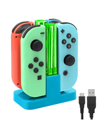 Base de Carga FastSnail para Joy-Con Nintendo Switch Azul
