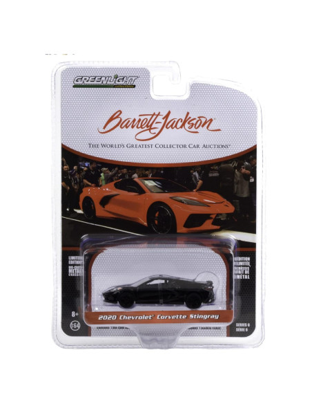 Auto a Escala 1:64 Greenlight Chevrolet Corvette C8 2020 Auto a Escala 1:64 Greenlight Chevrolet Corvette C8 2020