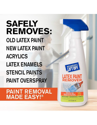 Removedor de Pintura de Láttex Motsenbocker 650 ml Biodegradable