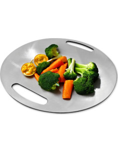 Plancha de Acero Carbono SnS Grills 45.72 cm para Asar 2