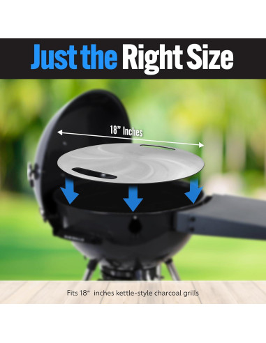 Plancha de Acero Carbono SnS Grills 45.72 cm para Asar