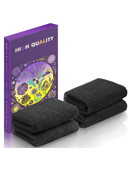 Esponja de Red Africana SpiralScgv - 4 Piezas Exfoliantes 30x80cm