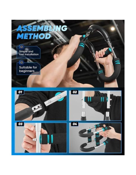 Entrenador de Brazos TwisterFit Saker - Equipo de Gimnasio en Casa