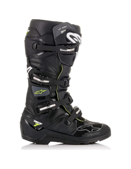 Botas Alpinestars Tech 7 Enduro Hombre 2.27 kg Negro/Gris