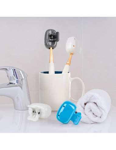 6 Tapas Protectores de Cepillo de Dientes Waenerec - Viaje