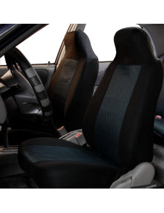 Fundas de Asiento de Coche FH Group Ajuste Universal Negro 2