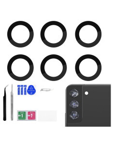 Reemplazo Lente Cámara Trasera Samsung Galaxy S22 5G - 2 Piezas